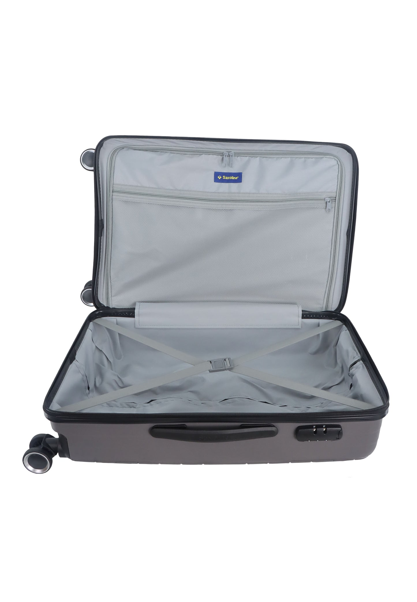 FIESTA Maleta Mediana Gris 66cm