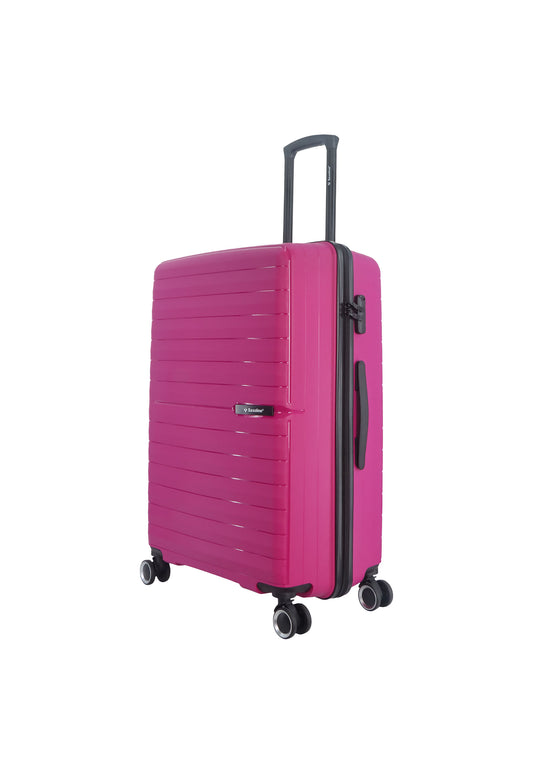 FIESTA Maleta Grande Fucsia 75cm