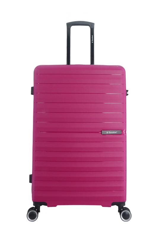 FIESTA Maleta Grande Fucsia 75cm