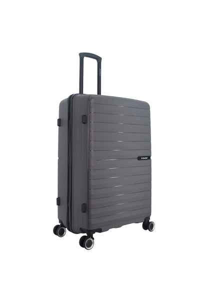 FIESTA Maleta Grande Gris 75cm